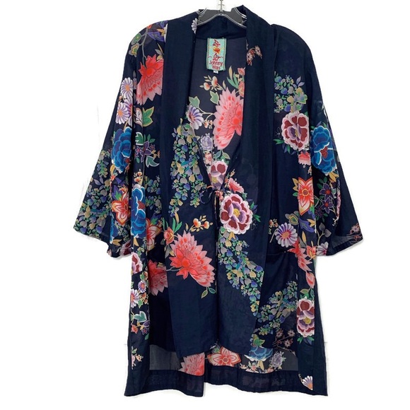 Johnny Was Tops - JOHNNY WAS floral kimono top
